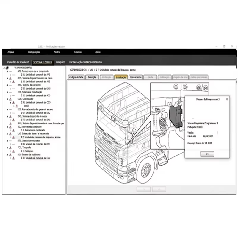 Software de diagnóstico SDP3 2 - Heavy Equipment Software reseña y precio