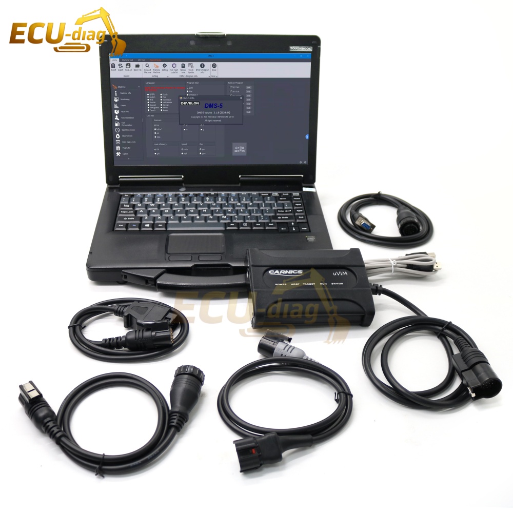 Kit de escáner de interfaz de  - Heavy Equipment Software reseña y precio