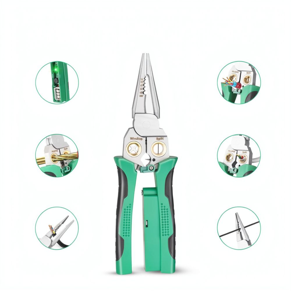 Alicates pelacables de precisi - Heavy Equipment Electrician reseña y precio